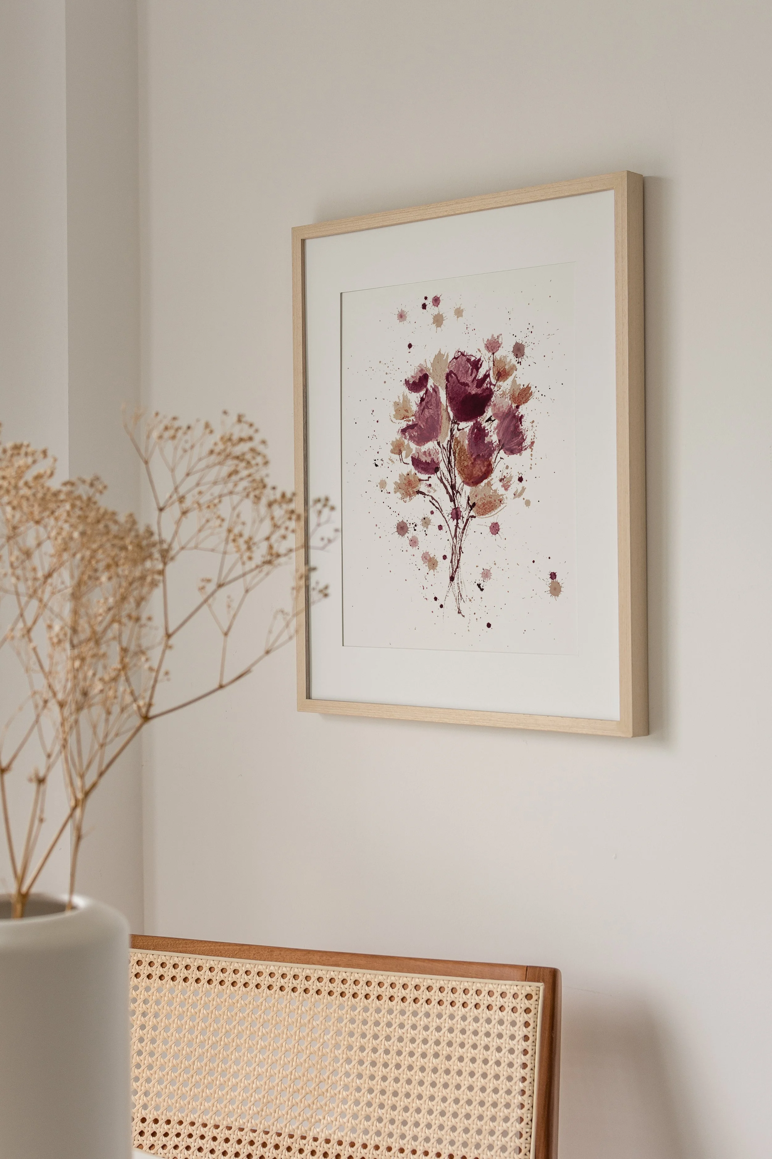 Zesty Zippy Fine Art Wine Print — Elysia Myers Wine Art
